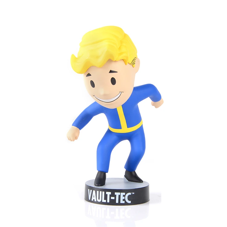 13 см аниме фигурка Gaming Heads Fallout 4 vavle Boy TOY Bobbleheads Серия 1 фигурка Коллекционная модель игрушки brinquedos