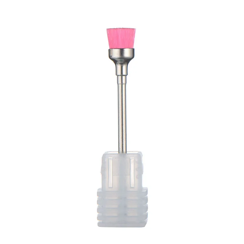 

1pc Nail Cleaning Brush Art Drill Polishing Remove Grinding Head Manicure Tools SSwell
