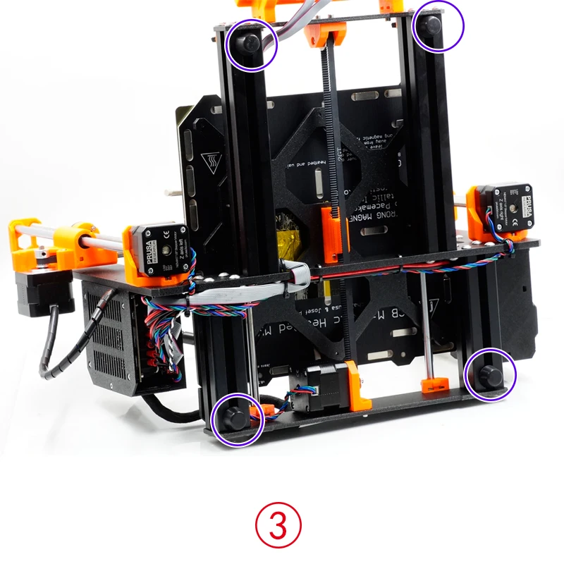 4 шт. новые антивибрационные резиновые Посадка коврик ноги антивибрационные ножки для 2020/3030 профиля Prusa I3 MK3 комплект 3d принтер запчасти