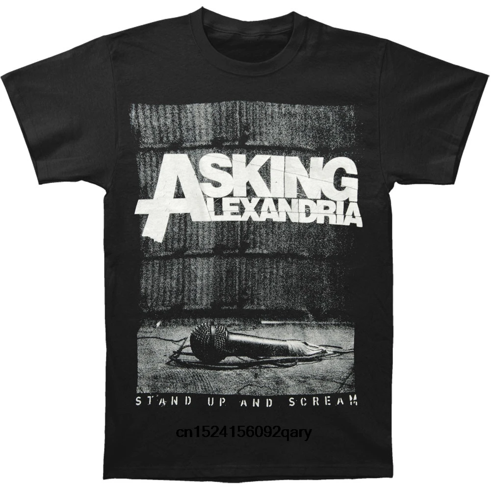 

Men Funny T Shirt Women Cool tshirt Asking Alexandria T-shirt