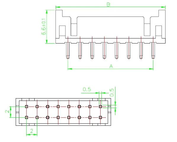 100 шт двойной Круглый PHD2.0 2 мм угол Z PHD-2* 3P 4P 5P 6P 7P 8P 10P