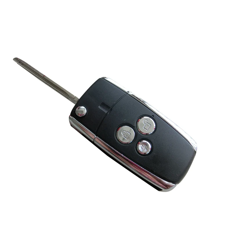 

3 Button Flip Folding Remote Key Blank Case Car Key Shell Fit For Buick Excelle HRV Key Shell Cover (DWO4R Blade)