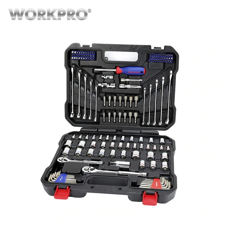 Набор инструментов 145 шт. WORKPRO W003046AE|Наборы ручных инструментов| |