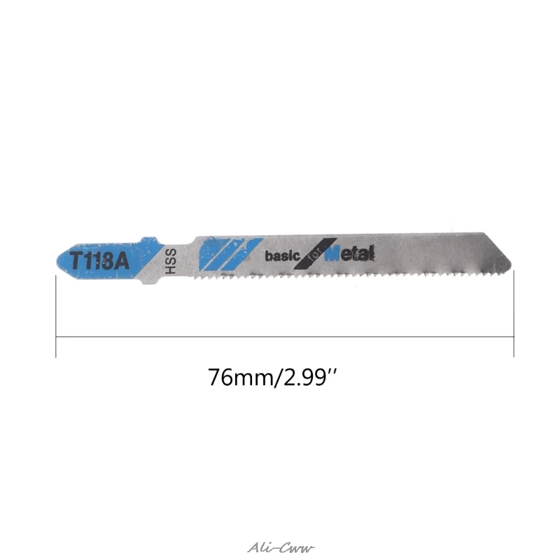 5 шт. HSS T118A лобзик лезвия дерево металл Быстрая резка сабельная пила