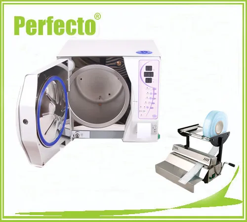 

23L Vacuum Steam Dental Autoclave Sterilizer WITH PRINTER and Sealing Machine FREE SHIPPING
