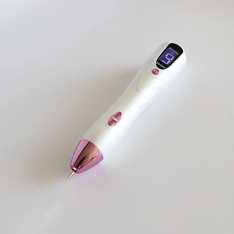 9 Level 2000mA LCD Plasma Pen with LED lighting tattoo Mole Removal For Face Body Freckle Wart Dark Spot remover Laser Point Pen (3)
