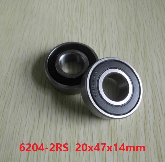 10 шт./лот 6204RS 6204-2RS 6204 2RS RS шариковые подшипники 20*47*14 мм глубокий шаровой подшипник