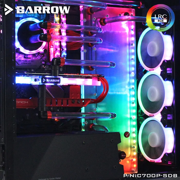 Barrow C700P-SDB доски для водных путей CoolerMaster C700P чехол Intel CPU Water Block &amp Single/Double GPU/Pumps Building