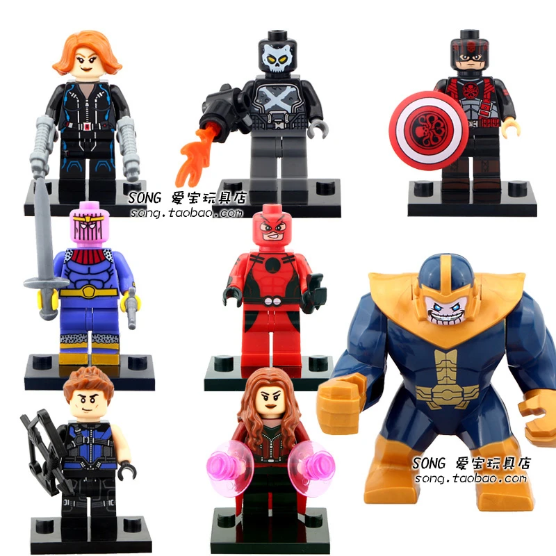 Ant Man Marvale Avengers Building Blocks Toys For Children New Gift Figurines