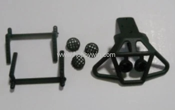 

HBX part 12607 Body Posts+ Bumper for 1/12 RC Model Off-Road Buggy Truck 12811 12812 12813
