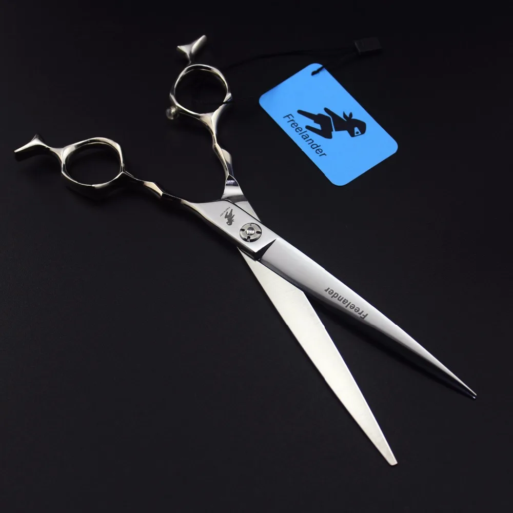 

7.5 inch two-tailed high-end straight cut flat cut pet hairdressing scissors pet hairdressing supplies hair trimming artifact