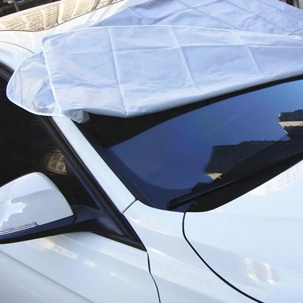 Us 3 82 32 Off Auto Magnetic Car Front Windshield Snow Cover Sunshade Dust Ice Frost Protector In Car Covers From Automobiles Motorcycles On