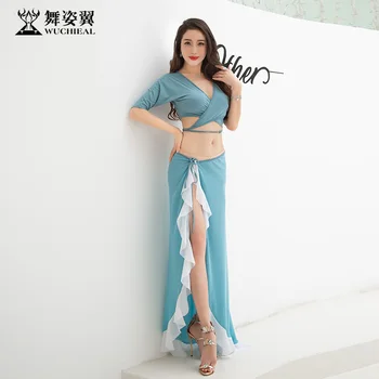 

Belly dance costumes 2019 new summer skirt female belly dancing skirt suits QC3023