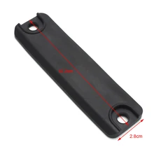KEMiMOTO Trunk hatch liftgate switch latch release button rubber cover replacement for Toyota