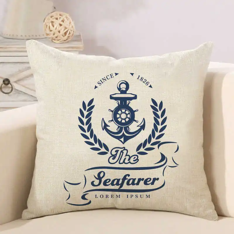 anchor steering wheel compass cushion cover (3)