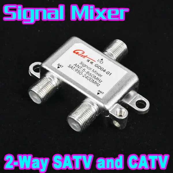 New Practical Port TV Signal Satellite Sat Coaxial Diplexer Combiner
