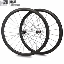 Super Light Carbon Road Bike Wheels 25mm Width 38mm Depth Tubeless Ready With Sapim Spokes And DT SWISS 240s Straight Pull Hub