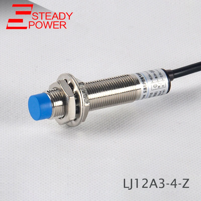 

Inductance proximity switch metal switch LJ12A3-4-Z/BX DC 6-36V 300mA 3 Wire NPN NO 4mm Inductive Sensor