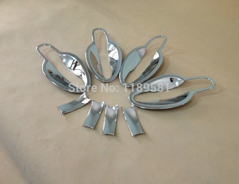 

For Mazda 3 M3 Axela 2014 2015 2016 ABS Chrome Door Bowl Trim ! Car Accessories Stickers W4
