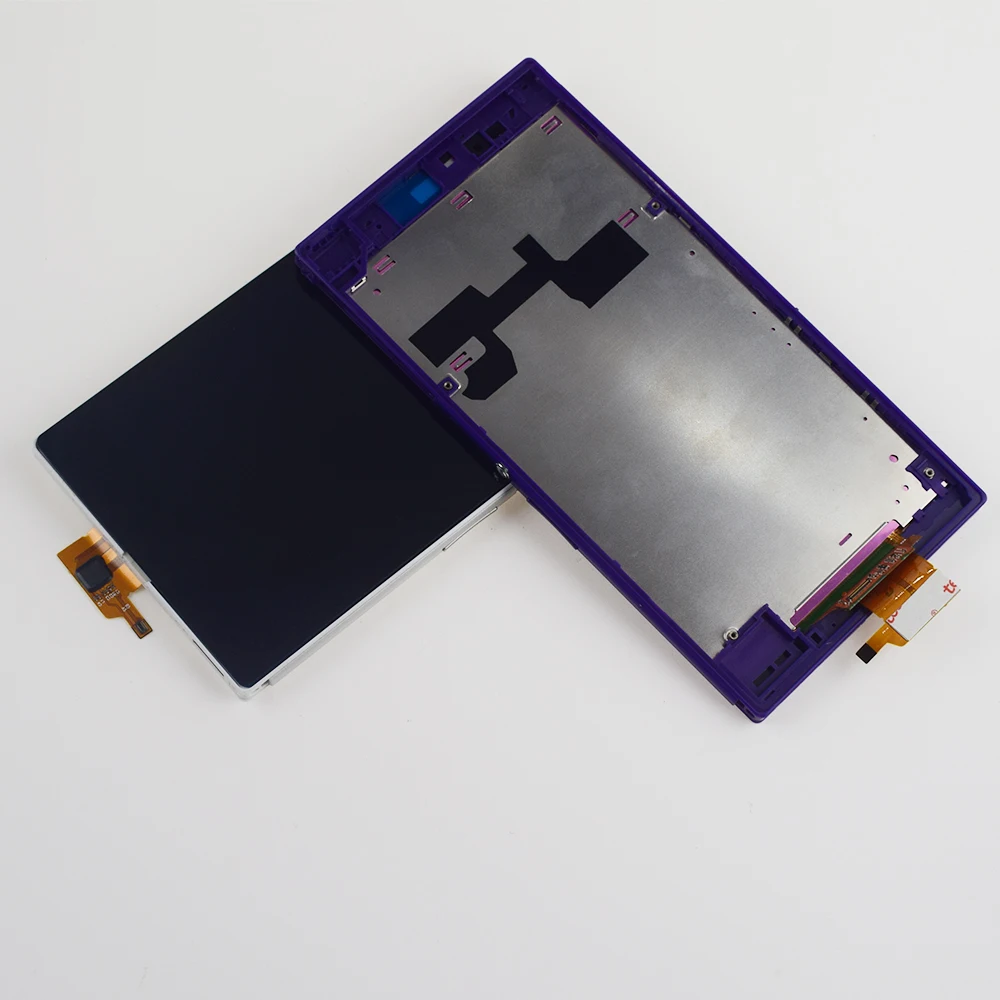

For Sony Xperia Z Ultra XL39h XL39 C6802 C6806 C6843 C6833 LCD Display Monitor + Touch Screen Digitizer Sensor Assembly Frame