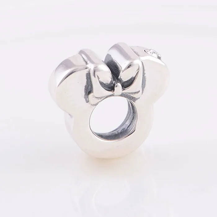 X236-(1)925 sterling silver beads charm fit for pandora charms bracelet DIY jewelry making