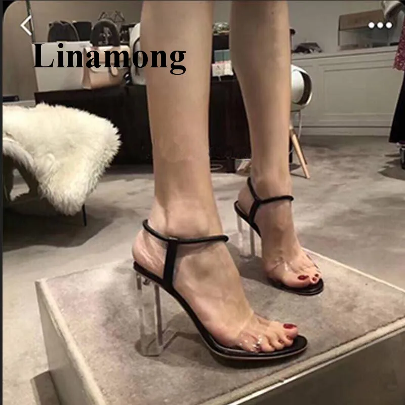 simple black open toe heels