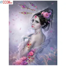 Полный квадратный круглый дрель алмазная живопись 5D «сделай сам» картина на заказ вышивки крестом Для женщин горный хрусталь вышивка Бриллиантовая мозаика домашний De