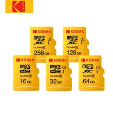 Kodak высокая скорость 16 ГБ 32 ГБ 64 ГБ 128 Гб карта TF/Micro sd карта памяти класс 10 U1 флэш-карта памяти mecard Micro sd kart