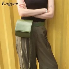Engyee Корея поясная сумка сплошной цвет Женская поясная сумка модное на одно плечо сумка дорожные нагрудные сумки высокого качества сумка через плечо
