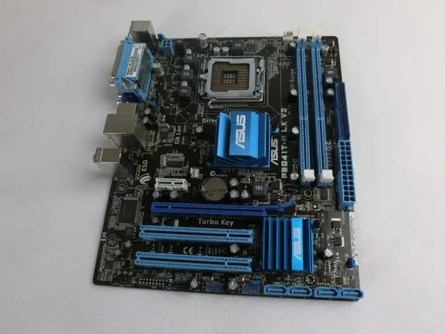 Б/у для Asus материнская плата LX V2 G41 Socket LGA 775 DDR3 8G SATA2 USB2.0|lga ddr3|775 ddr3lga |