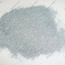 50 г/пакет x 1/12"(0,2 мм) 008 Голографический лазерный, Серебристый Сияющий тонкий блеск для ногтей порошок для DIY Nail Art& блестки для рукоделия