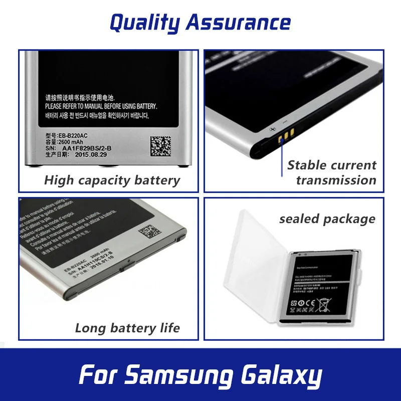 Оригинальный аккумулятор для Samsung Galaxy Grand Prime G530 G531 G5308W J3(2016) J3(2018) J320 On5