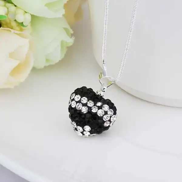 New Arrival!!Wholesale silver Necklace,Disco Ball Bead,Fashion Crystal