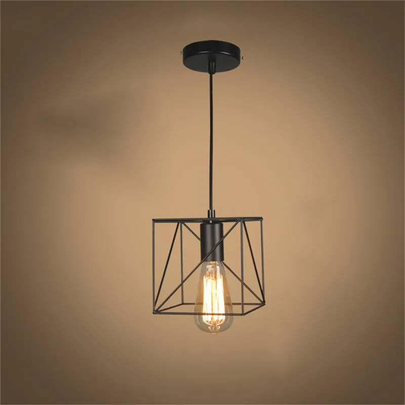 Подвесной потолочный светильник в стиле ретро, промышленный абажур, металлические лампы, держатель, винтажный стиль, железный подвесной светильник, абажур для лампы Эдисона