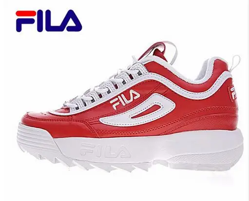 2018 FILAS белые красные серые классические спортивные уличные летние туфли мужская