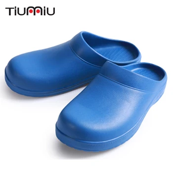 

2018 Medical Surgical Shoes Nurse Doctor Shoes Anti-Slip Protective Shoes Hospital Operating Room Lab Medical Work Flat Slippers