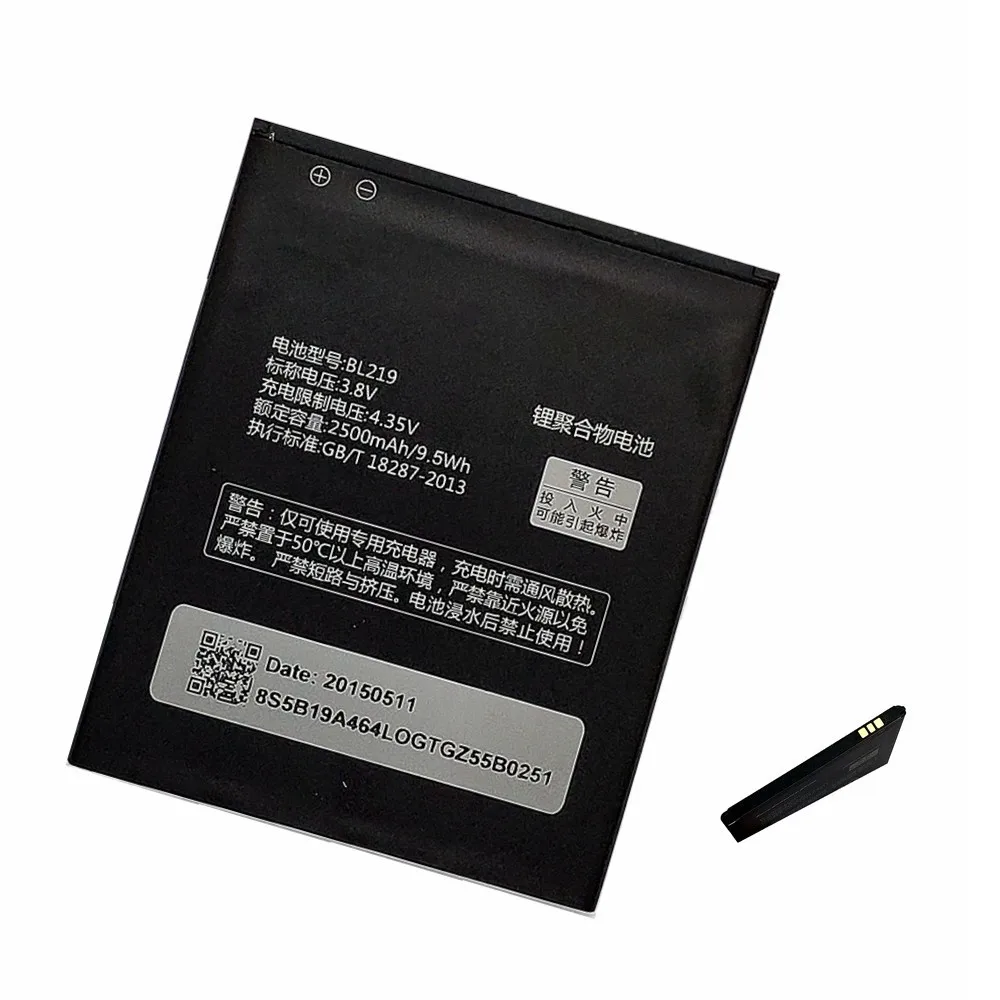 Аккумуляторная батарея Suqy 100% 2500 мАч BL219 для lenovo A880 S856 A889 A890E S810T A850 + A916|Аккумуляторы
