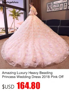 Robe de Mariage сексуальное бальное платье с открытой спиной, кружевные свадебные платья, роскошный светильник, голубые Свадебные платья с бисером, Vestido de Noiva