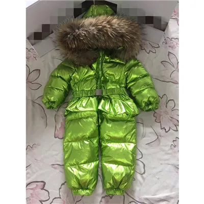 Baby Girl Romper Overalls Children's Winter Newborn Toddler Infant Winter Clothes Baby Clothing Jumpsuit Winter Snow Suit 0123Y - Цвет: As Picture