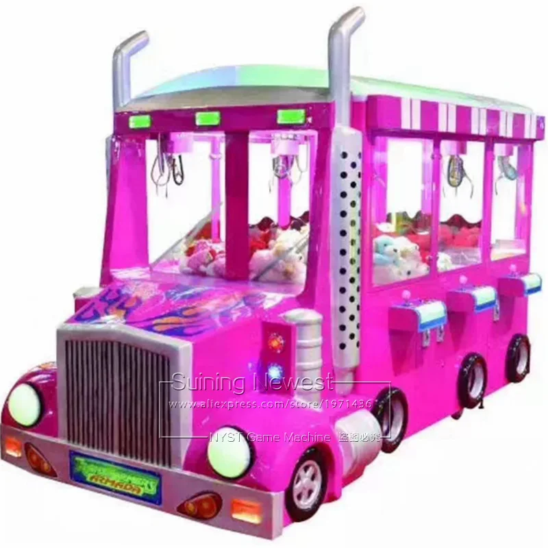 

NYST Amusement Device 6 Players Coin Operated Arcade Game Machine Catch Dolls Gift Toys Cranes Claw Machine
