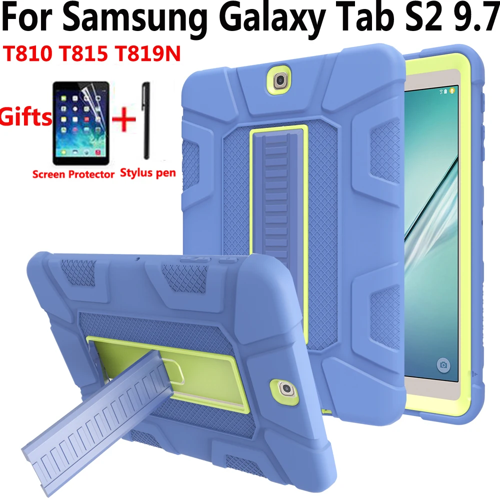 Чехол для планшета Samsung Galaxy Tab S2 9 7 T810 T815 T813N T819N силиконовый детский противоударный