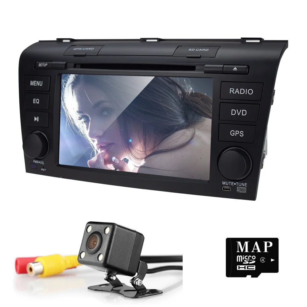 Head Unit Touch Screen font b Car b font DVD Player for Mazda3 Mazda 3 2004