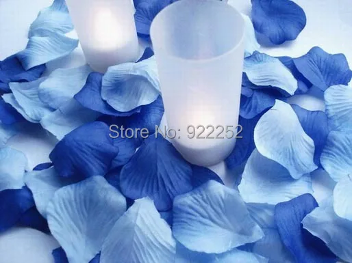 artificial Silk Gradient Rose petal,bulk fake fabric flower petals,Party Supplies Favor DIY Decoration Carpet Accessories