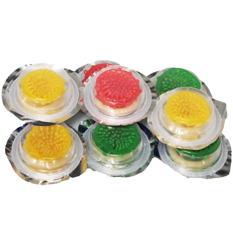 Sex Toys 10pcs Clitoral Massage Sleeve Dotted Delay Condom