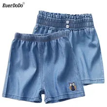 Летние Шорты для девочки Джинсовые шорты для мальчиков с героями мультфильмов детские штаны Прохладный подросток Пляжные шорты От 2 до 10 лет Костюмы
