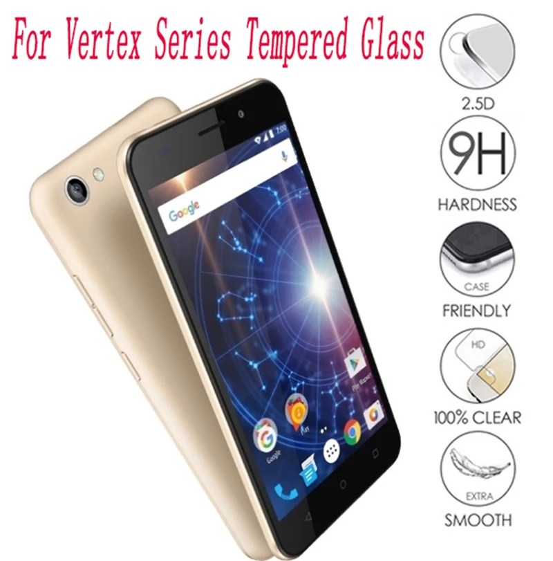 

2PCS Screen Protector For Vertex Impress Disco Frost Energy Spring Tiger Wolf Luck Eagle Saturn Tempered Glass Film Protective