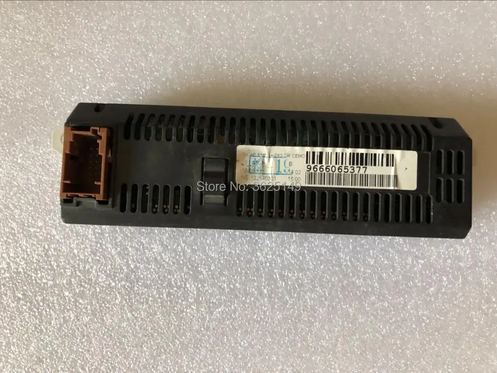 Автомобильный красный экран с поддержкой USB Aux дисплей монитор 12 pin для Peugeot 307