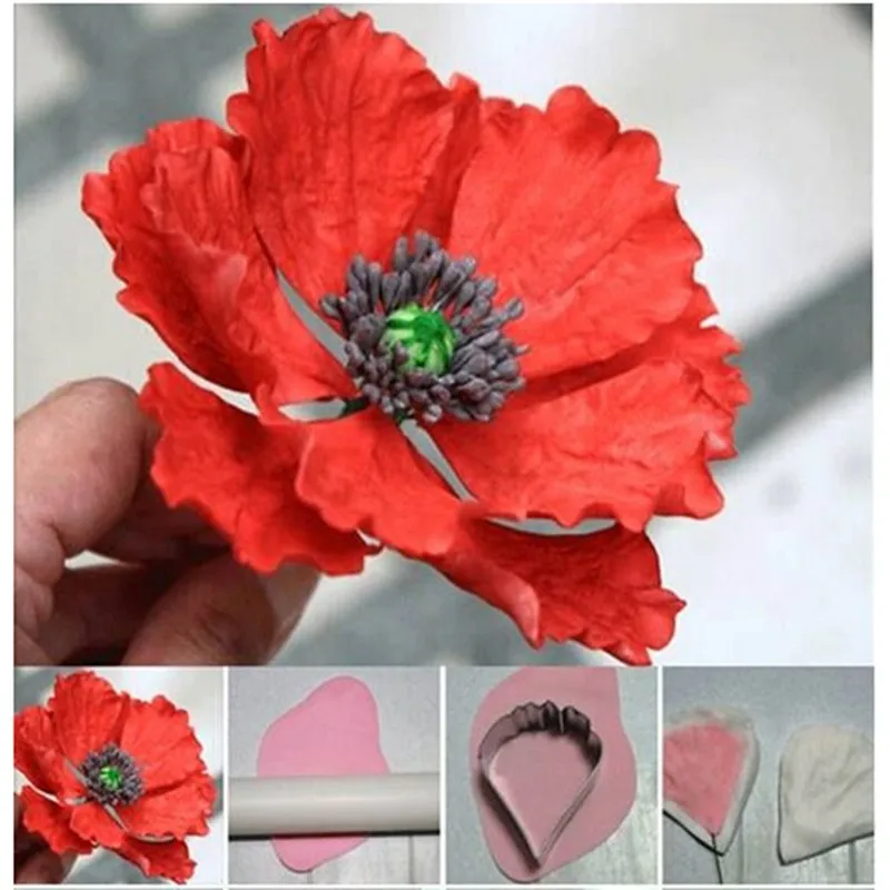 Small Penoy Flower Cookie Cutter 7