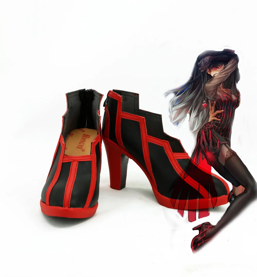 

FATE STAY NIGHT Tohsaka Rin Cosplay Shoes Anime Boots