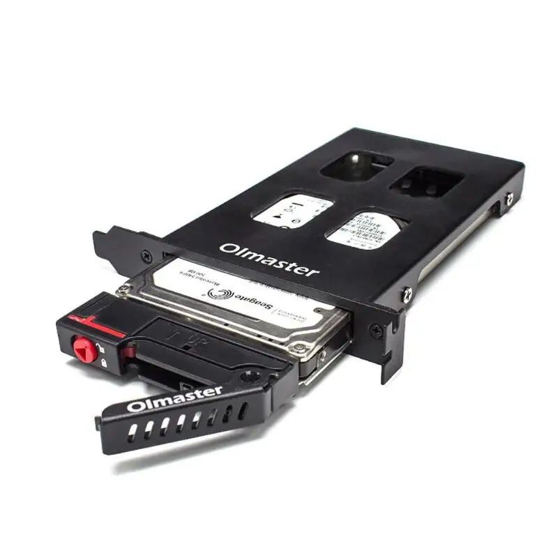 OImaster MR-9100 PCI слот 2,5 дюйма Внутренний SATA HDD SSD корпус коробка жесткий диск Мобильная стойка hdd ssd чехол жесткий диск чехол s